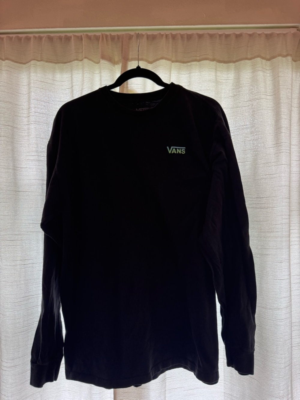 Vans Men's Long Sleeve Tee - Black